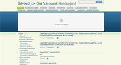 Desktop Screenshot of lajosmizse.hu
